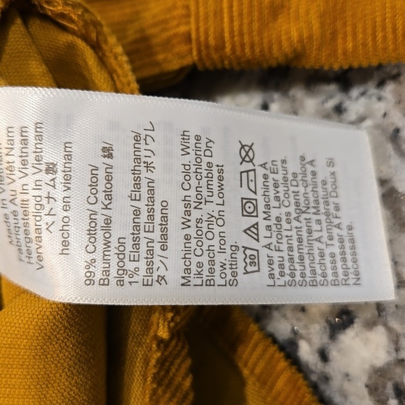 J. CREW OUTLET CORDUROY BUTTON-UP SHIRT/ JACKET. SIZE X-SMALL. - Picture 4 of 11